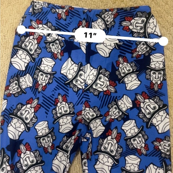 New LulaRoe Print Leggings Tween Size NWOT - Picture 5 of 5